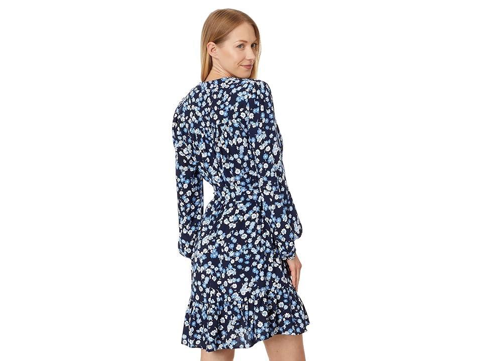 Tommy Hilfiger Carnation Band Collar Dress (Sky Captain Multi) Women's Dress Product Image