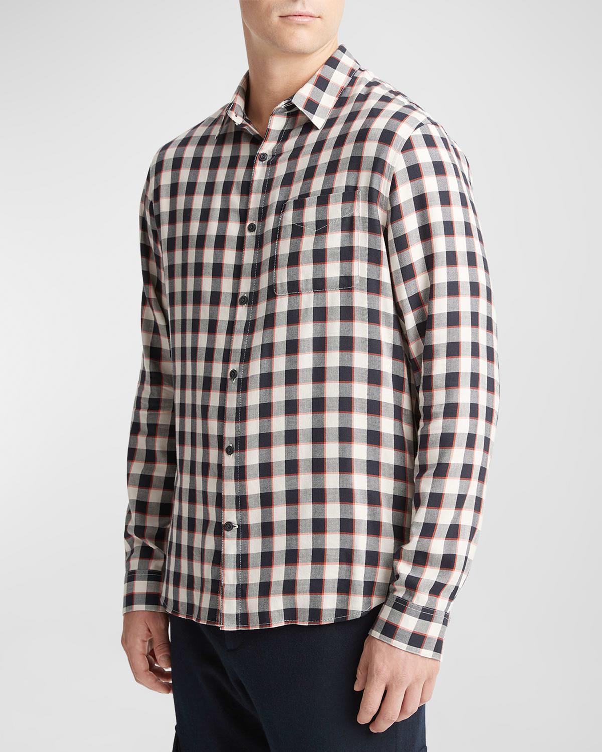 Vince Ojai Classic Fit Plaid Button-Up Shirt Product Image