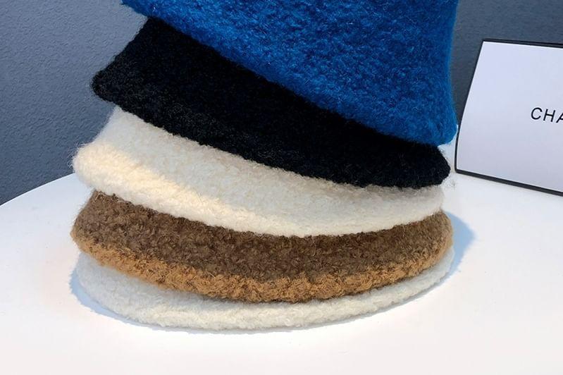 Plain Fleece Cloche Hat Product Image