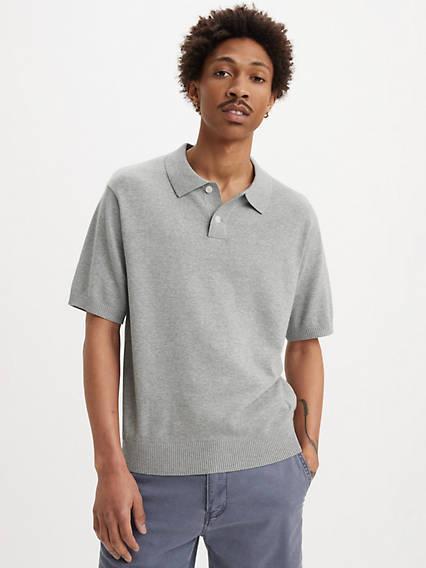 Levis Sweater Knit Polo Shirt - Mens Product Image