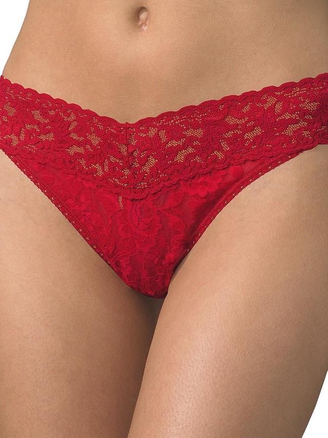 Hanky Panky Signature Stretch Lace Original Rise Thong Product Image