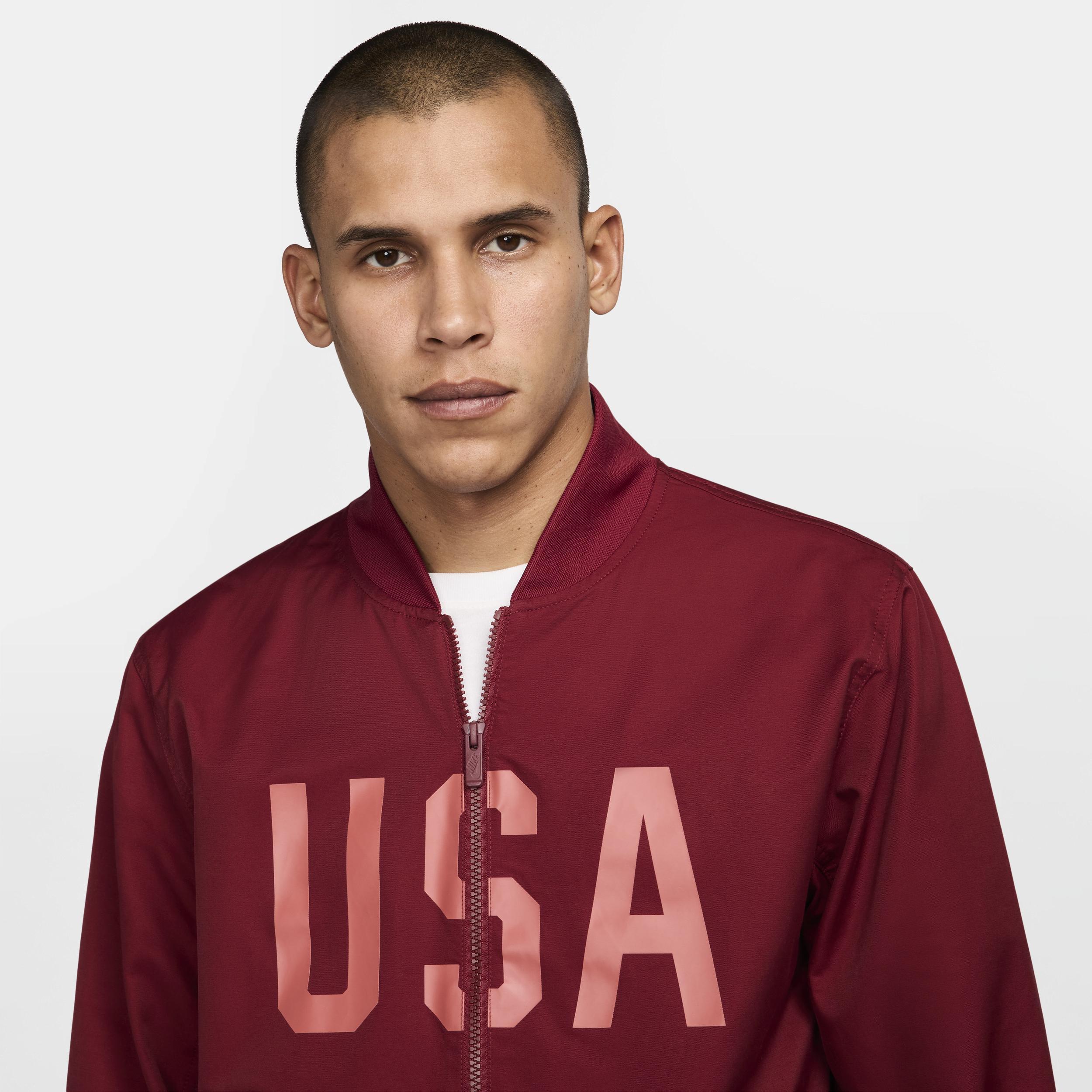 USA Sport Essentials Nike Men's Soccer Woven Bomber Jacket Product Image