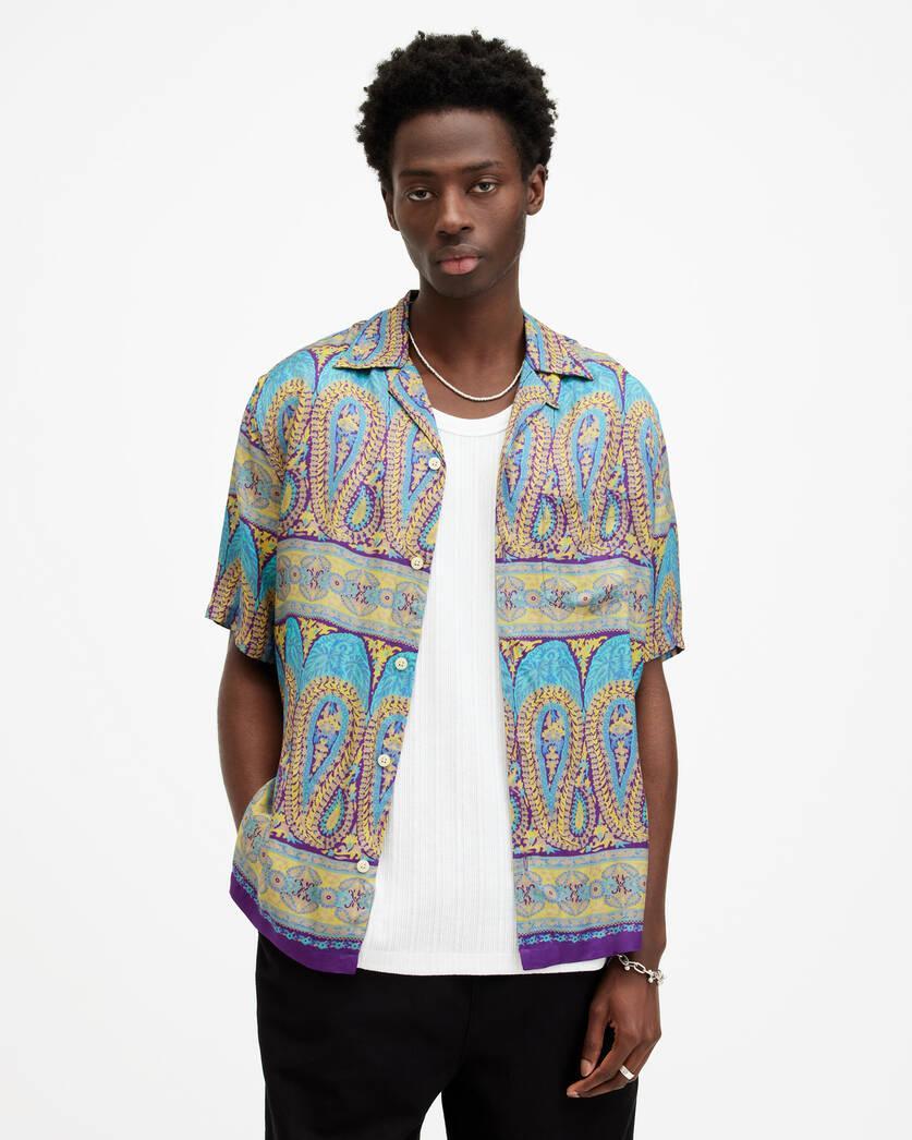 Pennard Printed Relaxed Fit Shirt Product Image