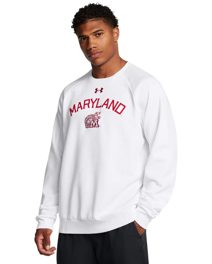 Mens UA Rival Fleece Collegiate Crew Product Image