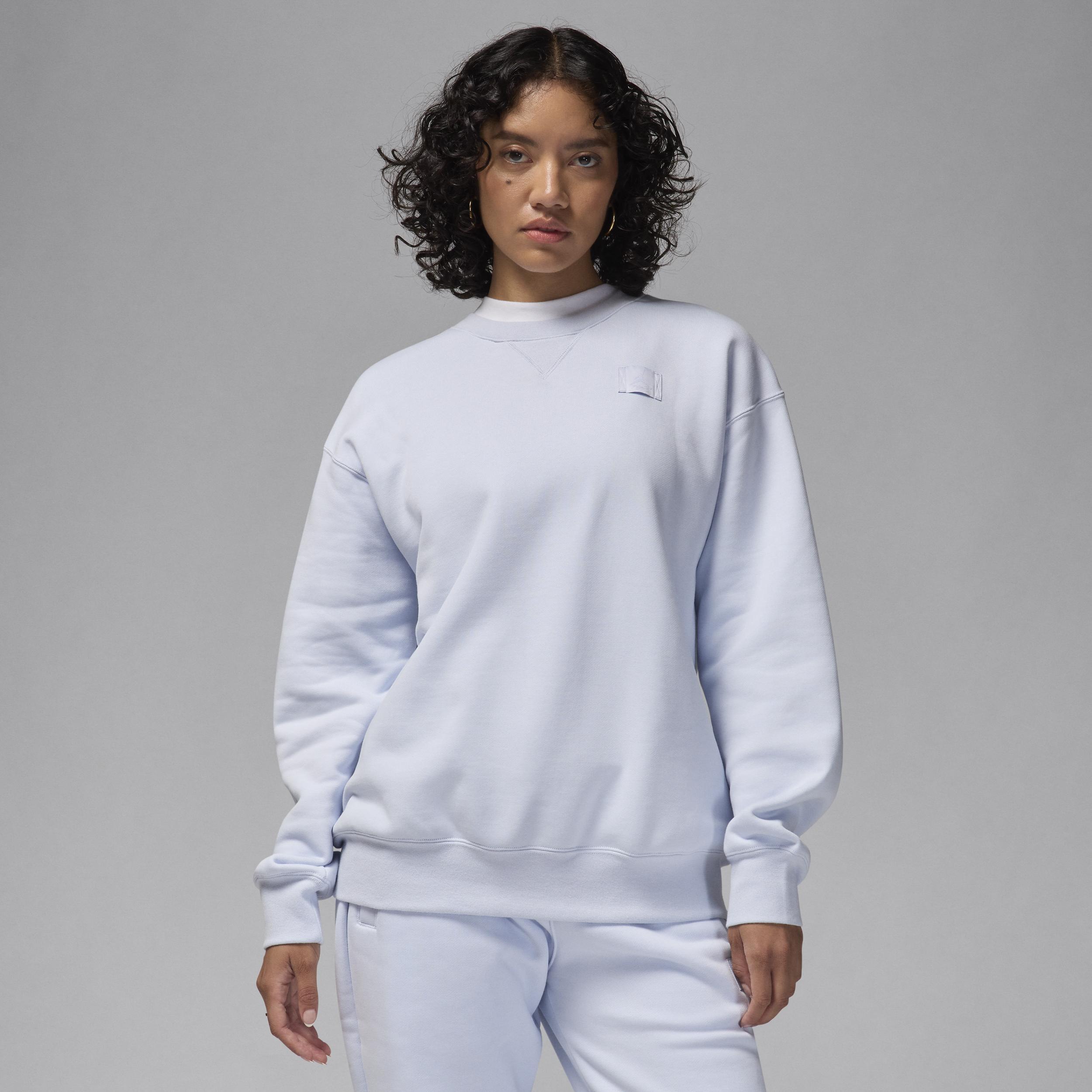 Women's Jordan Flight Fleece Crew-Neck Sweatshirt Product Image