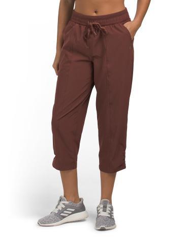 Laguna Woven Capris for Women | Polyester/Spandex Product Image