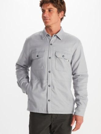 Ridgefield Heavyweight Sherpa-Lined Flannel Shirt Jacket - Men's Product Image