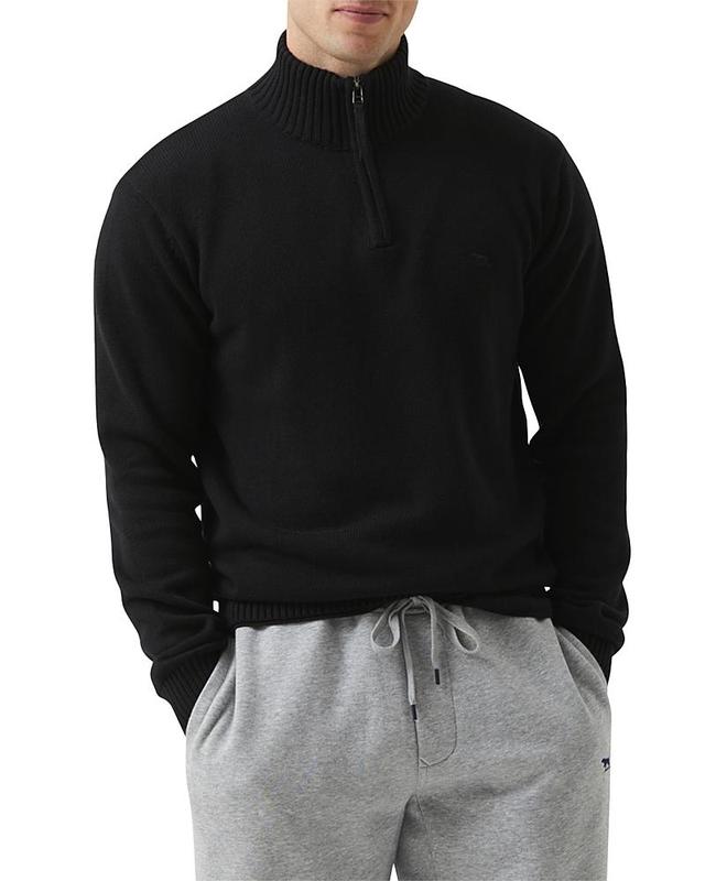 Mens Merrick Bay Half-Zip Cotton Sweater Product Image