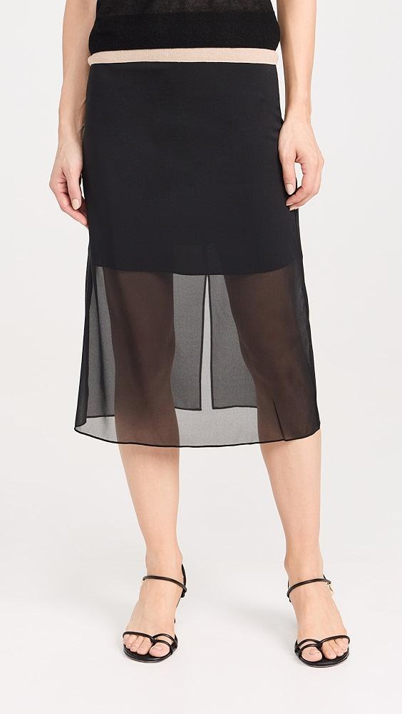 Vince Sheer Pencil Skirt | Shopbop Product Image