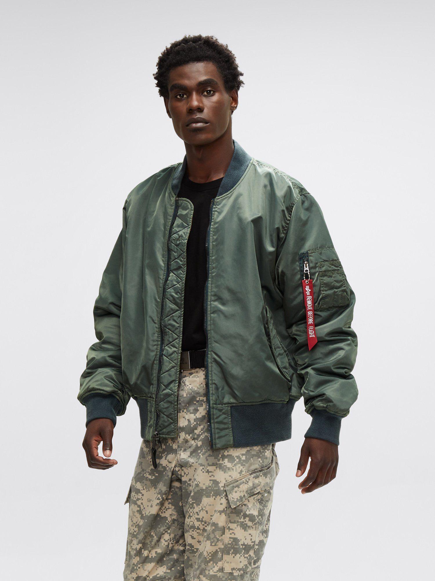 MA-1 BATTLEWASH BOMBER JACKET Male Product Image