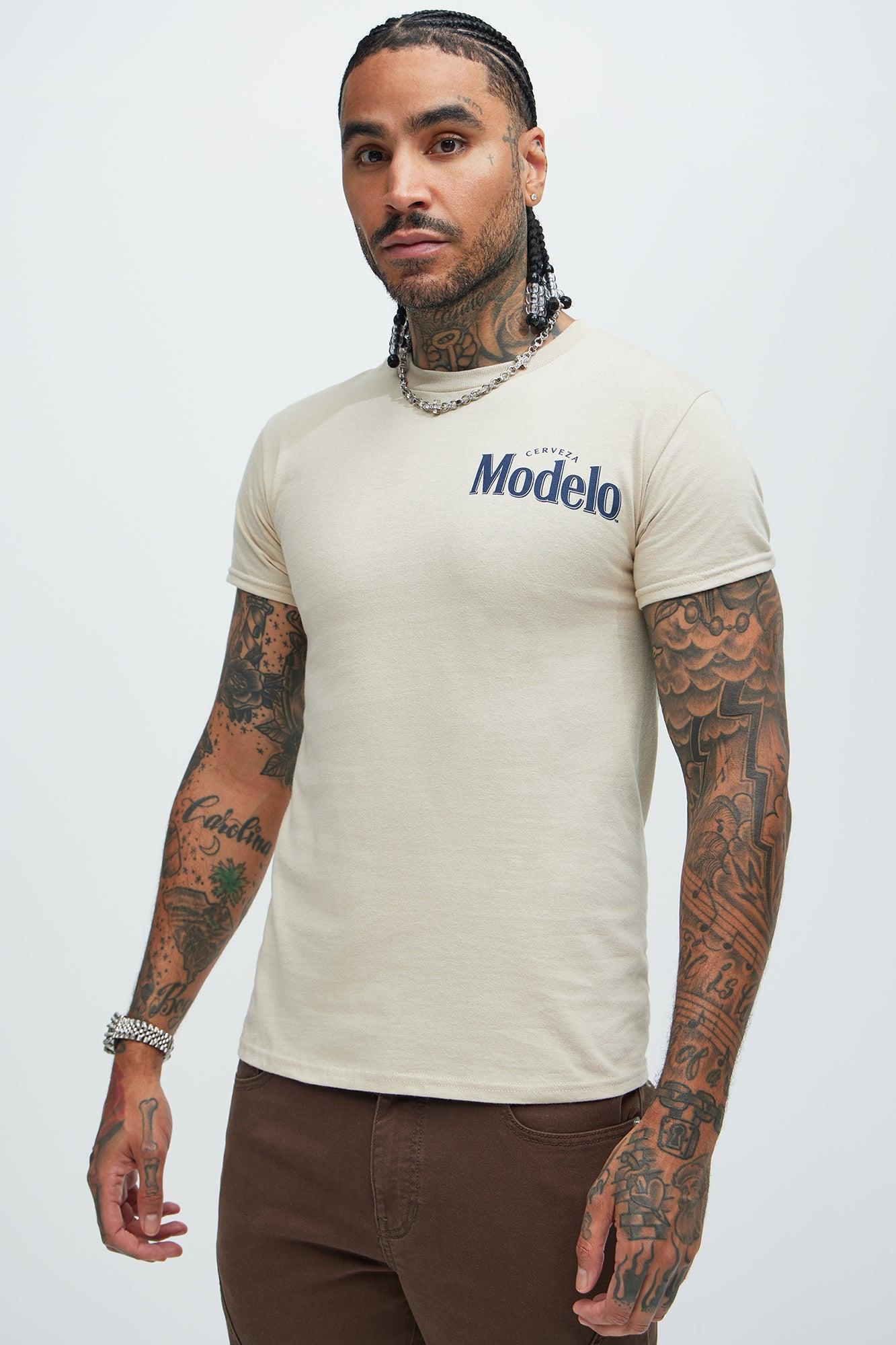 Modelo Rodeo Short Sleeve Tee - Sand Product Image