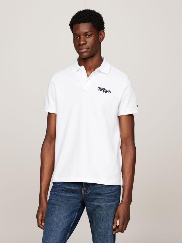 Tommy Hilfiger Men's Regular Fit Hilfiger Stitch Logo Polo Product Image