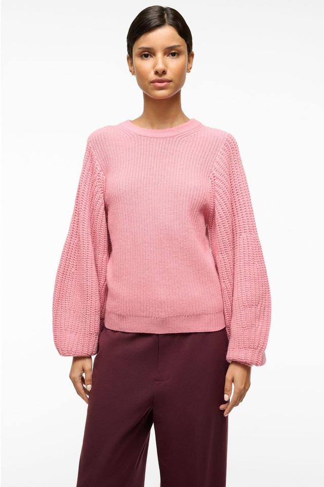 AURA SWEATER | DAMASK PINK Product Image