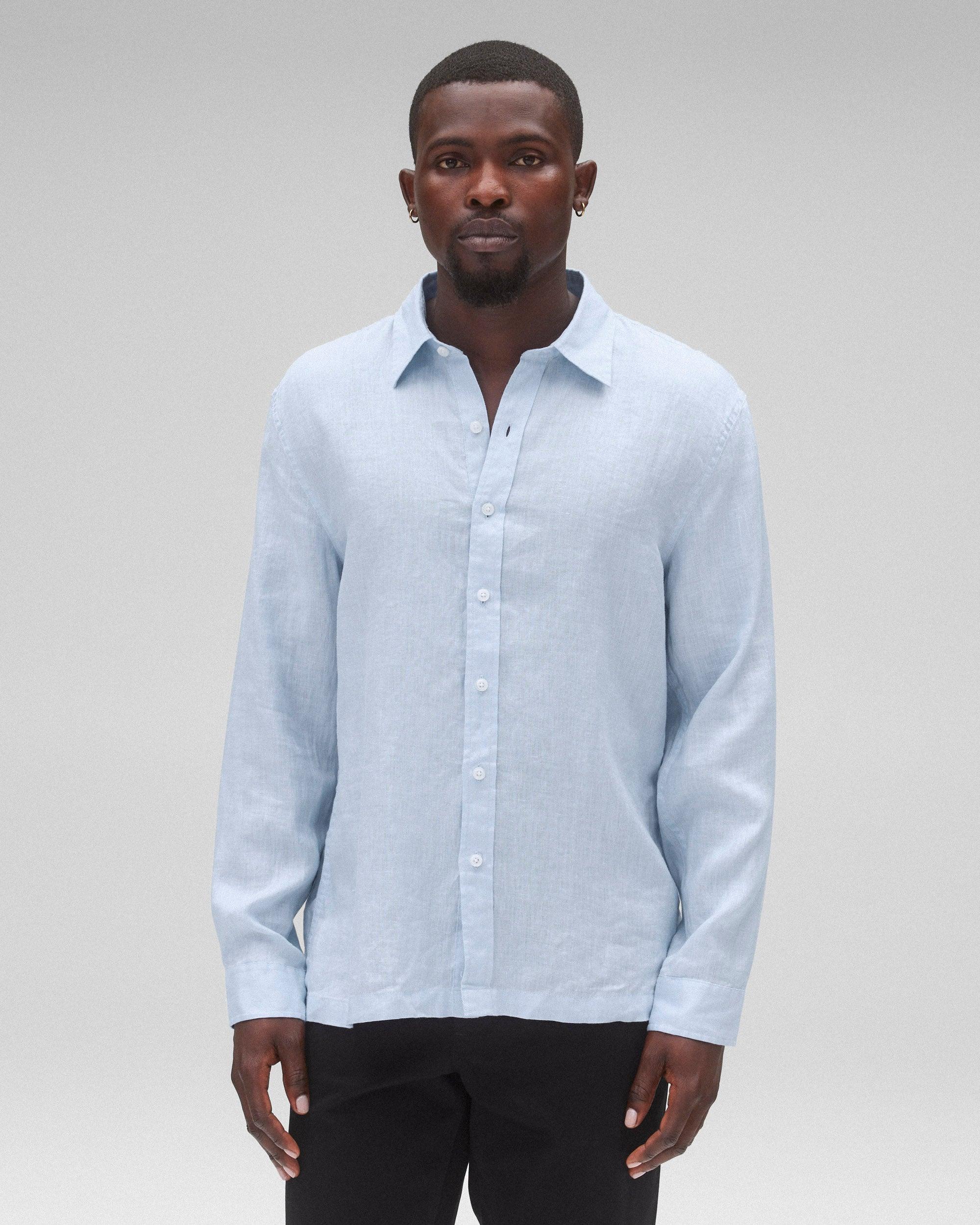 Linen Palermo Shirt Male Product Image