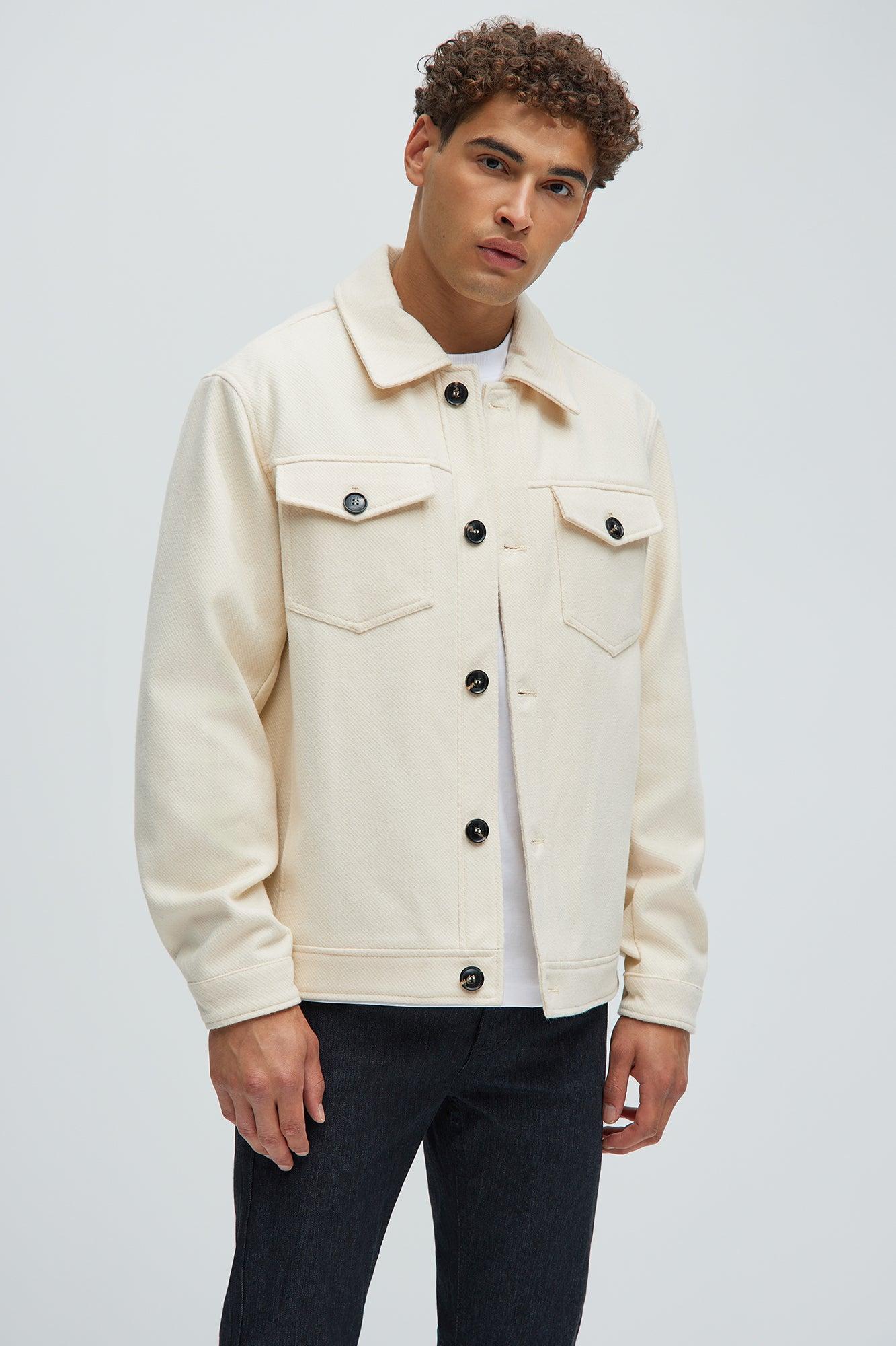 Austin Casual Jacket - Cream Product Image