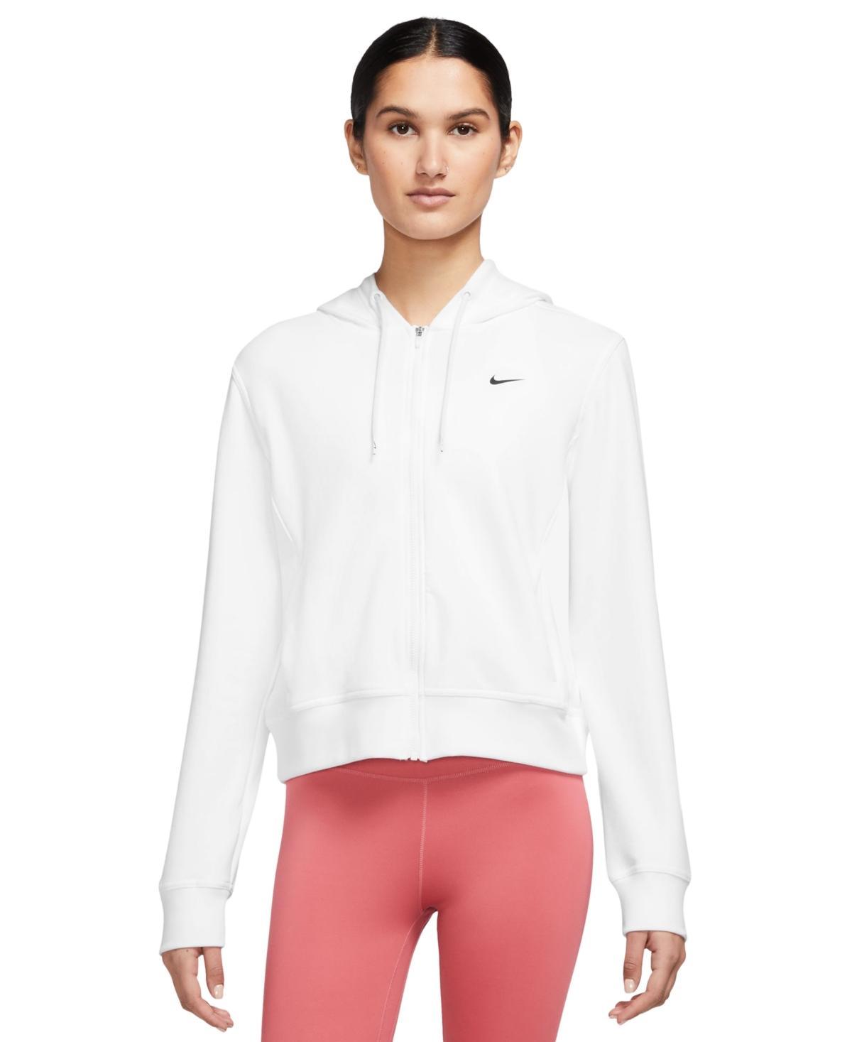 Nike Women's Dri-FIT One Full-Zip French Terry Hoodie Product Image