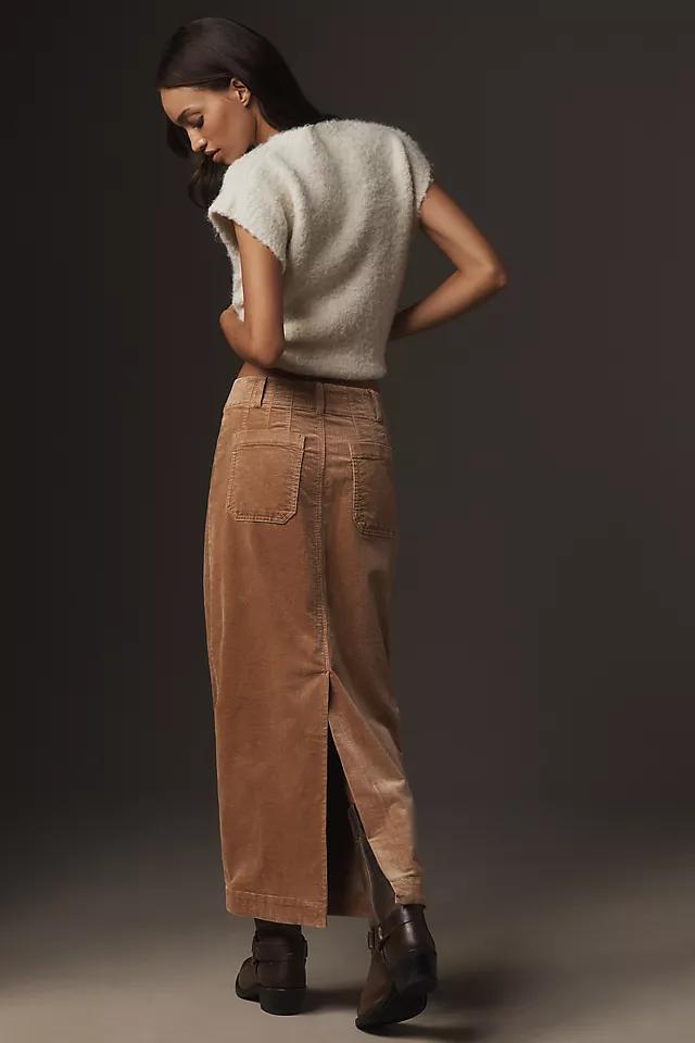 The Colette Corduroy Maxi Skirt by Maeve Product Image