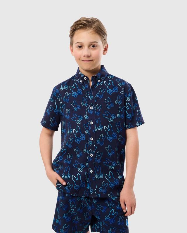 KIDS SHELDON ALL OVER PRINT SHIRT - B0Q574C200 Kids Product Image