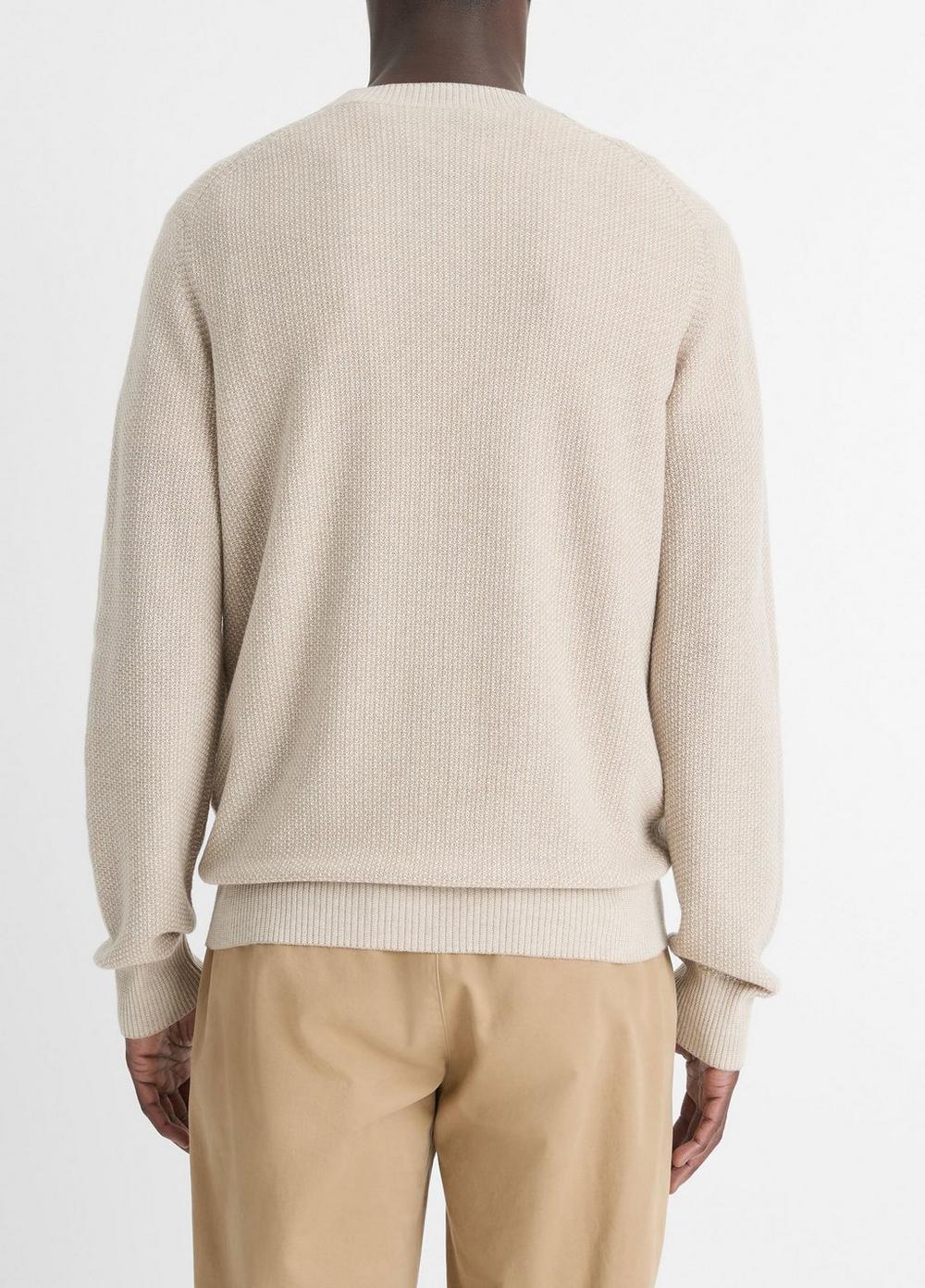 Geo Jacquard Wool-Blend Sweater Product Image