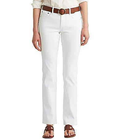 Lauren Ralph Lauren Super Stretch Premier Straight Jeans, Regular and Short Lengths Product Image