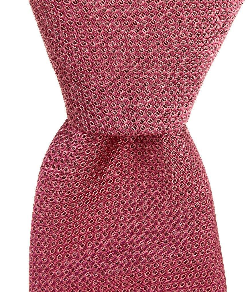 Cremieux Solid Textured 3#double; Woven Silk Tie Product Image