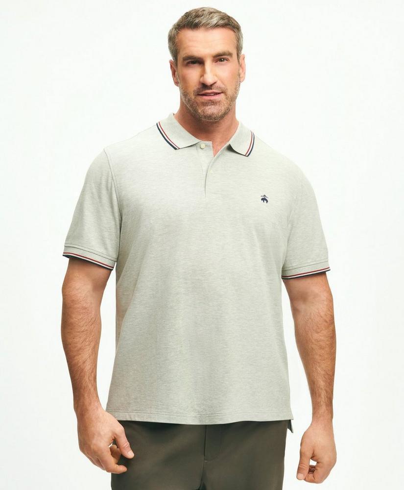 Big & Tall Golden Fleece® Supima® Tipped Polo Shirt Product Image