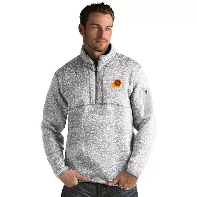 Mens Antigua Phoenix Suns Fortune Pullover Phx Light Gray Grey Product Image