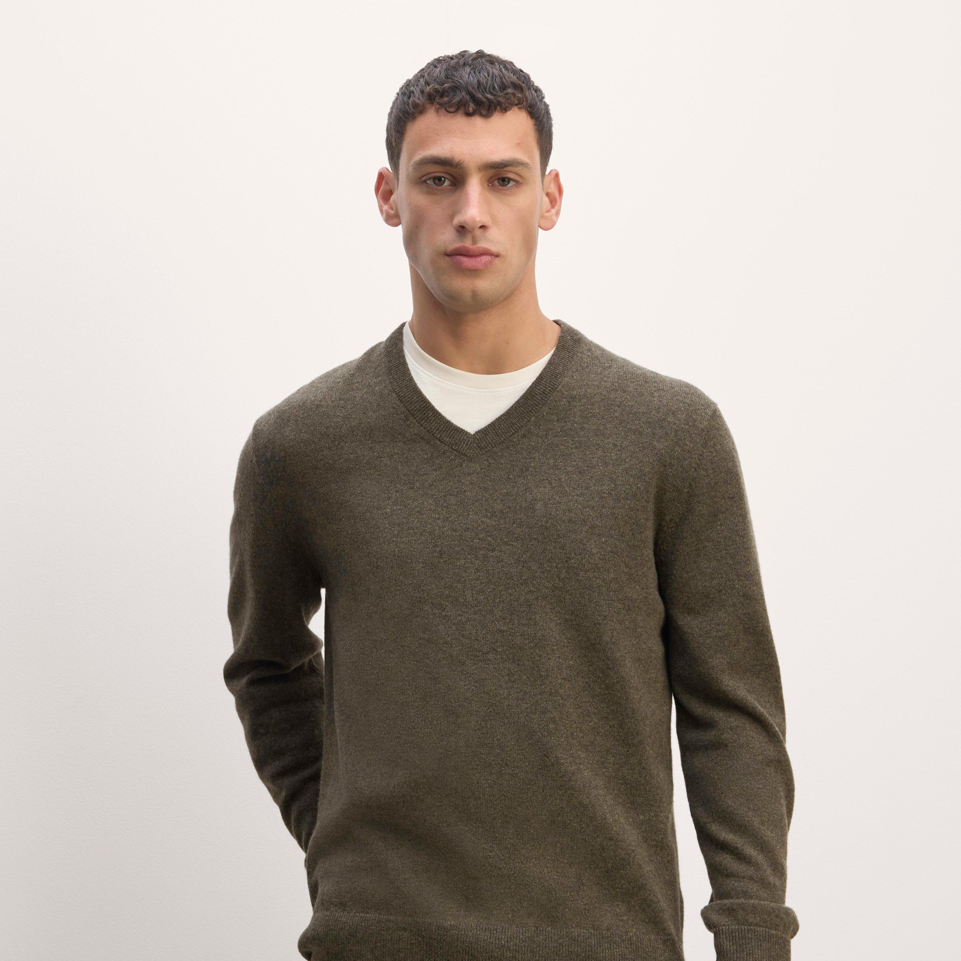 The Cashmere V-Neck Sweater Product Image