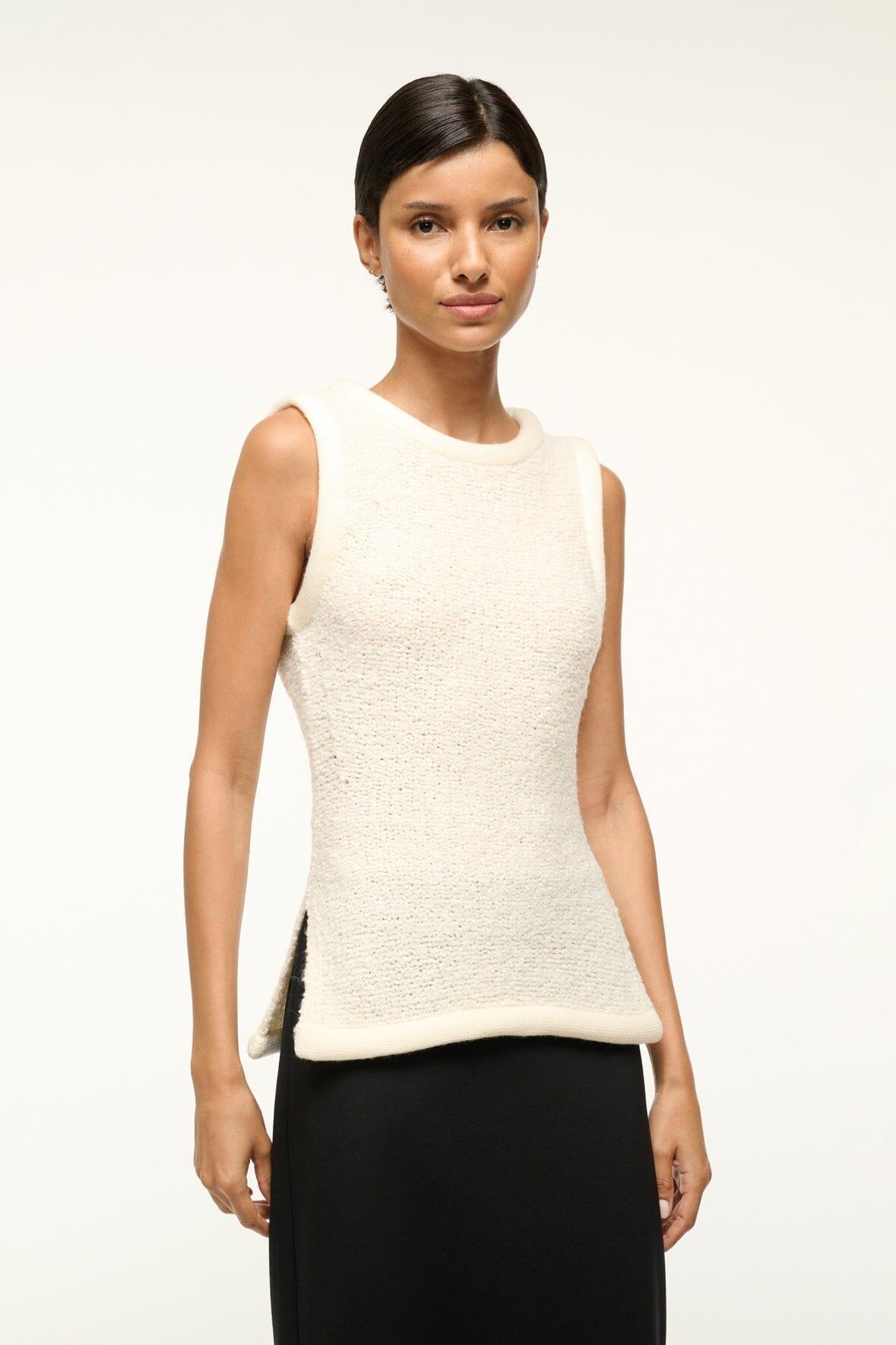 AERIN TOP | IVORY Product Image