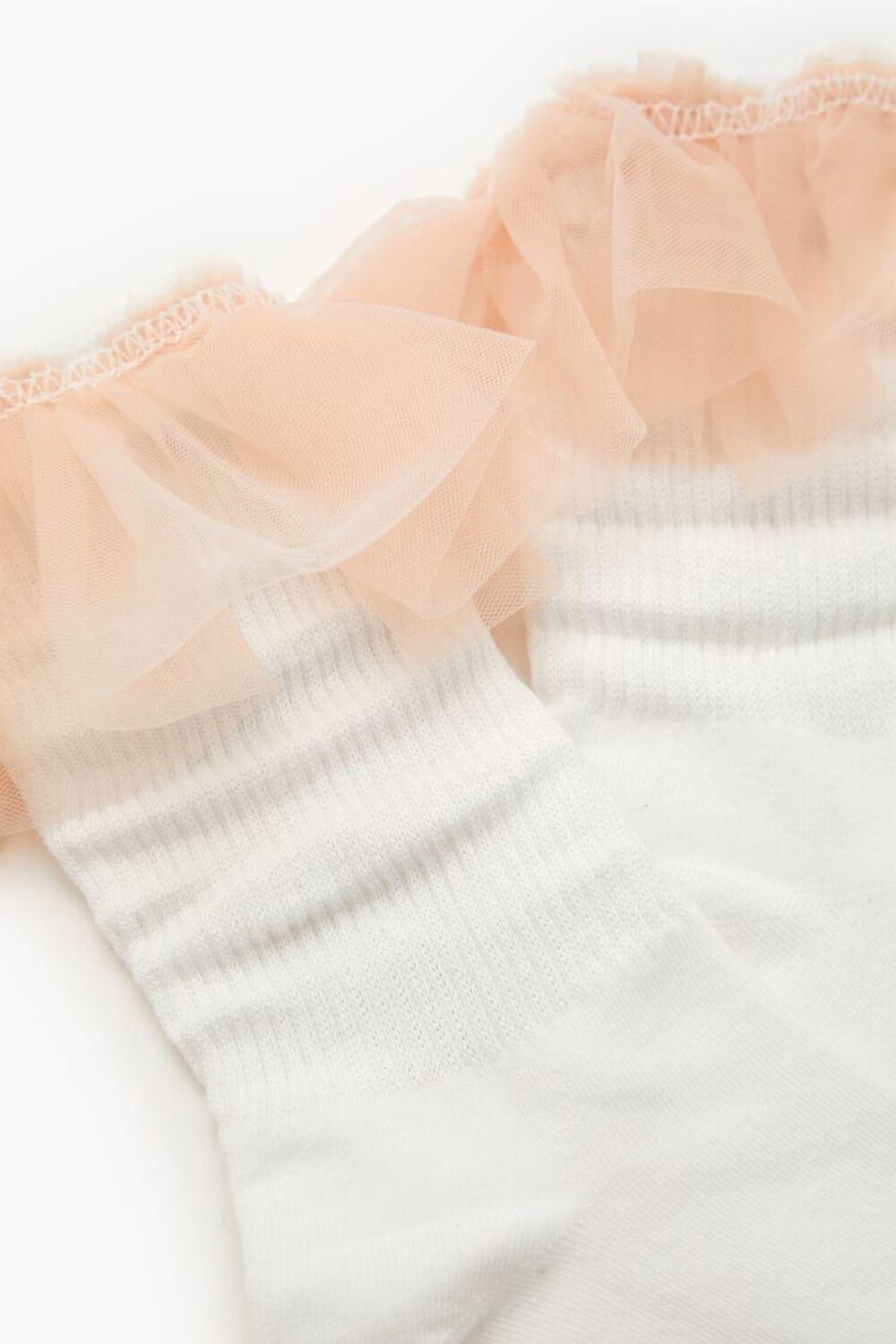 Ruffle-Trim Crew Socks | Forever 21 Product Image