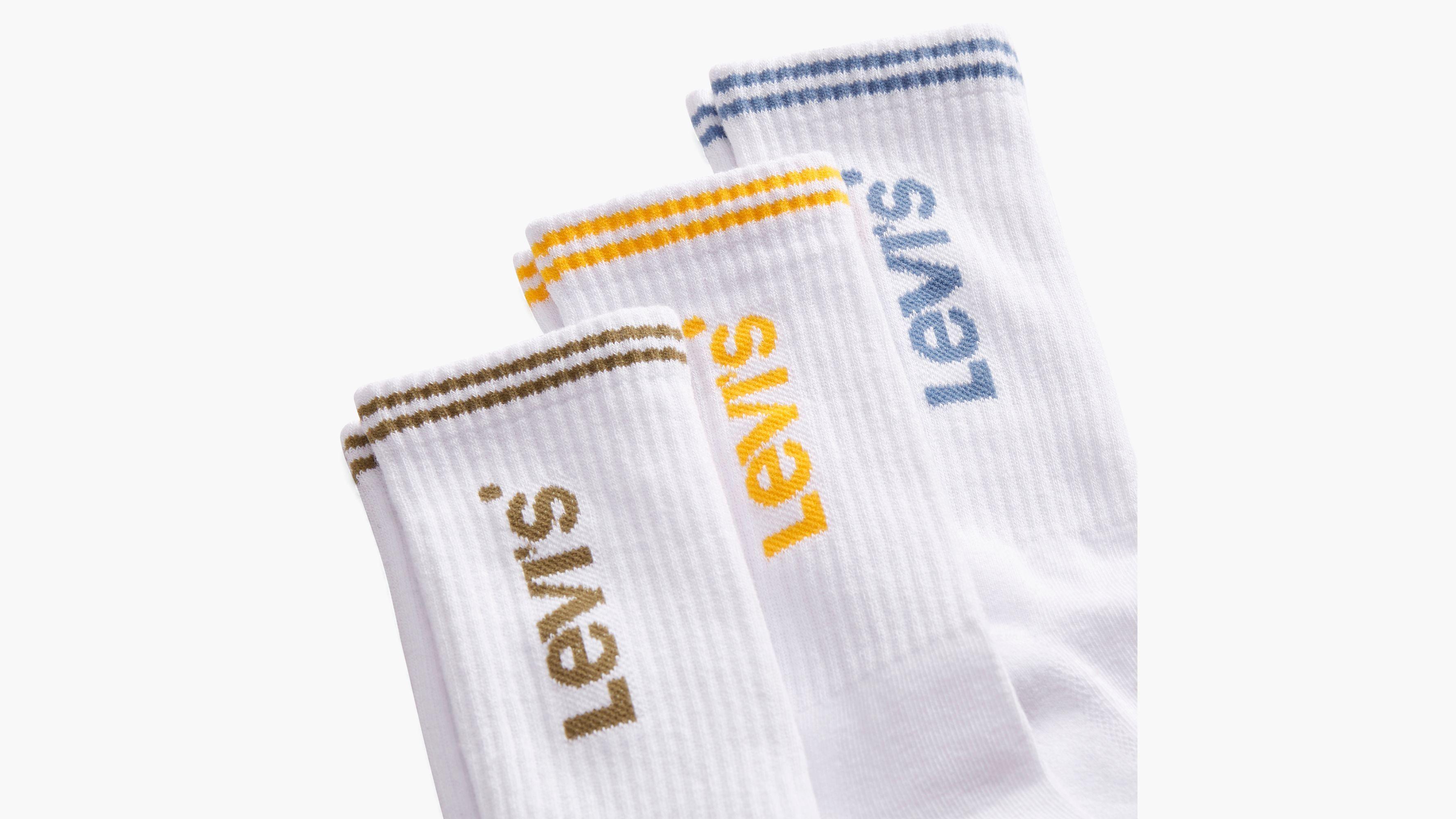 Sporty Logo Regular Cut Socks (3-Pack) Product Image