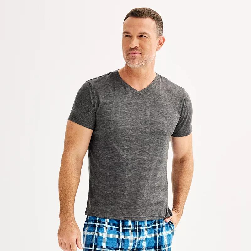 Mens Sonoma Goods For Life Super Soft V-Neck Pajama Shirt Product Image