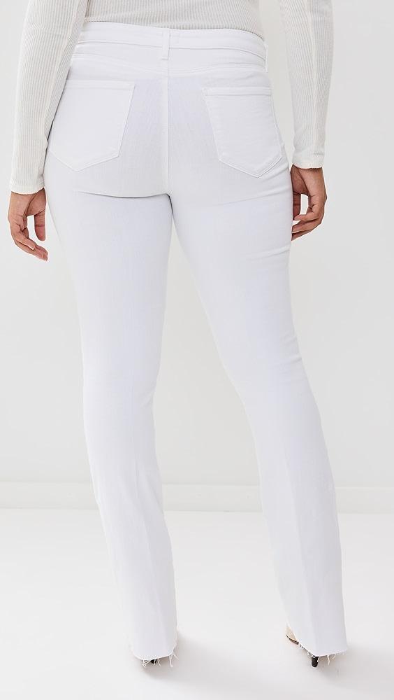 L'AGENCE Ruth Straight Raw Hem Jeans | Shopbop Product Image