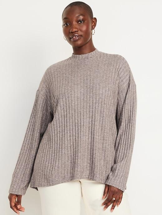 Cozy Mock-Neck Tunic Product Image