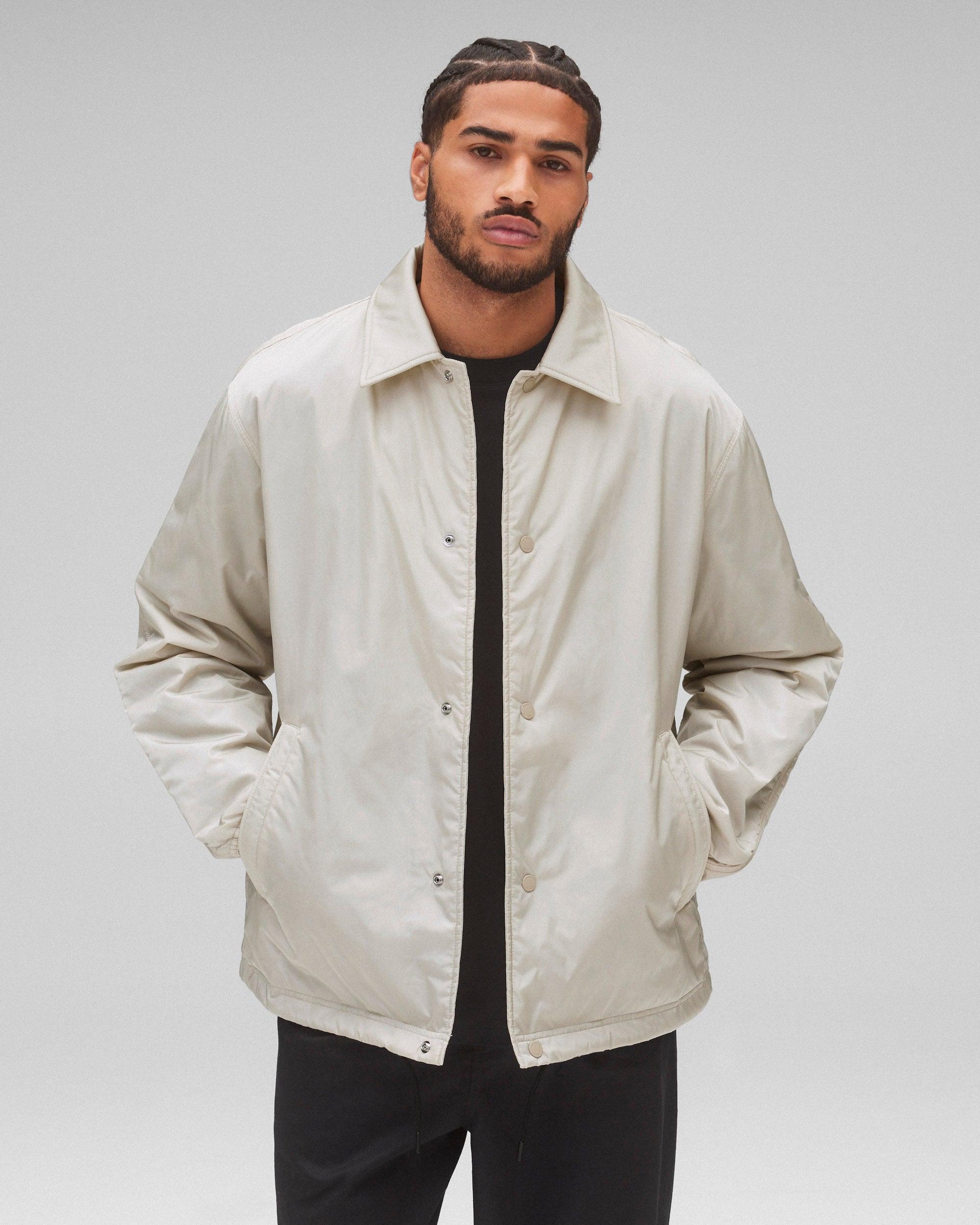 Econyl Satin Nylon Coach's Jacket Male Product Image