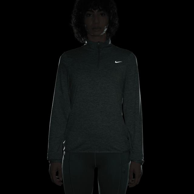 Nike Womens Swift Element UV Protection 1/4-Zip Running Top Product Image