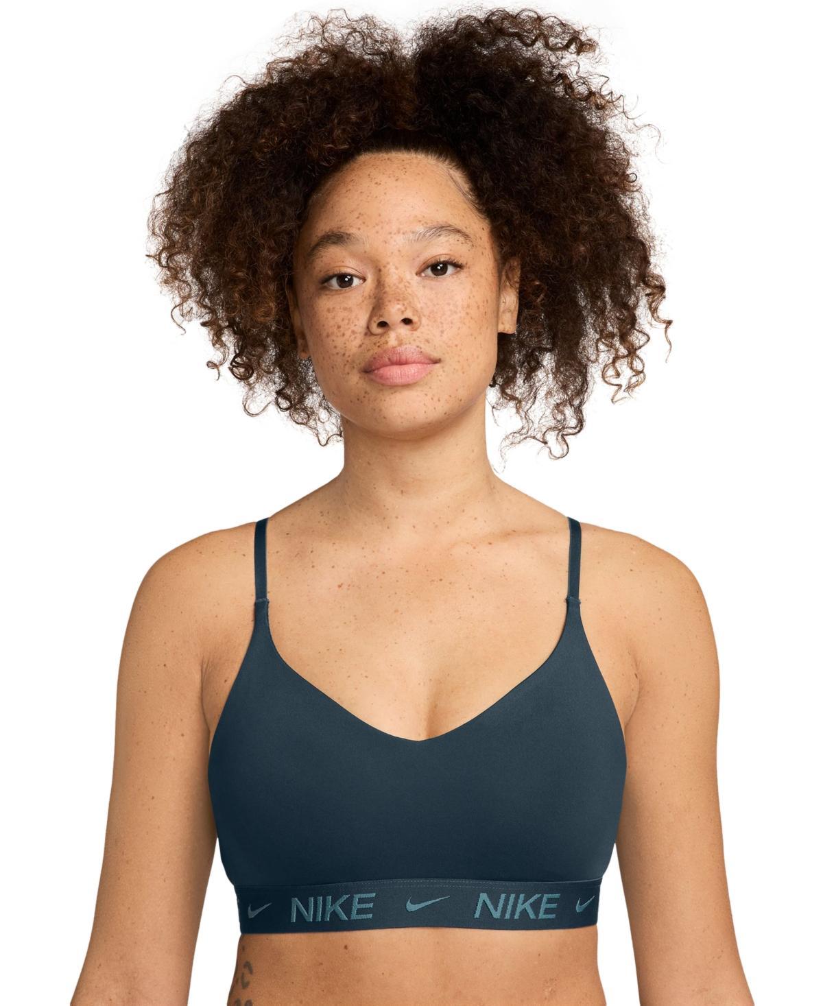 Nike Indy Light Support Padded Sports Bra, Womens Armory Blue Product Image