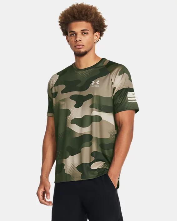 Men's UA Tech™ Freedom Camo Short Sleeve Product Image