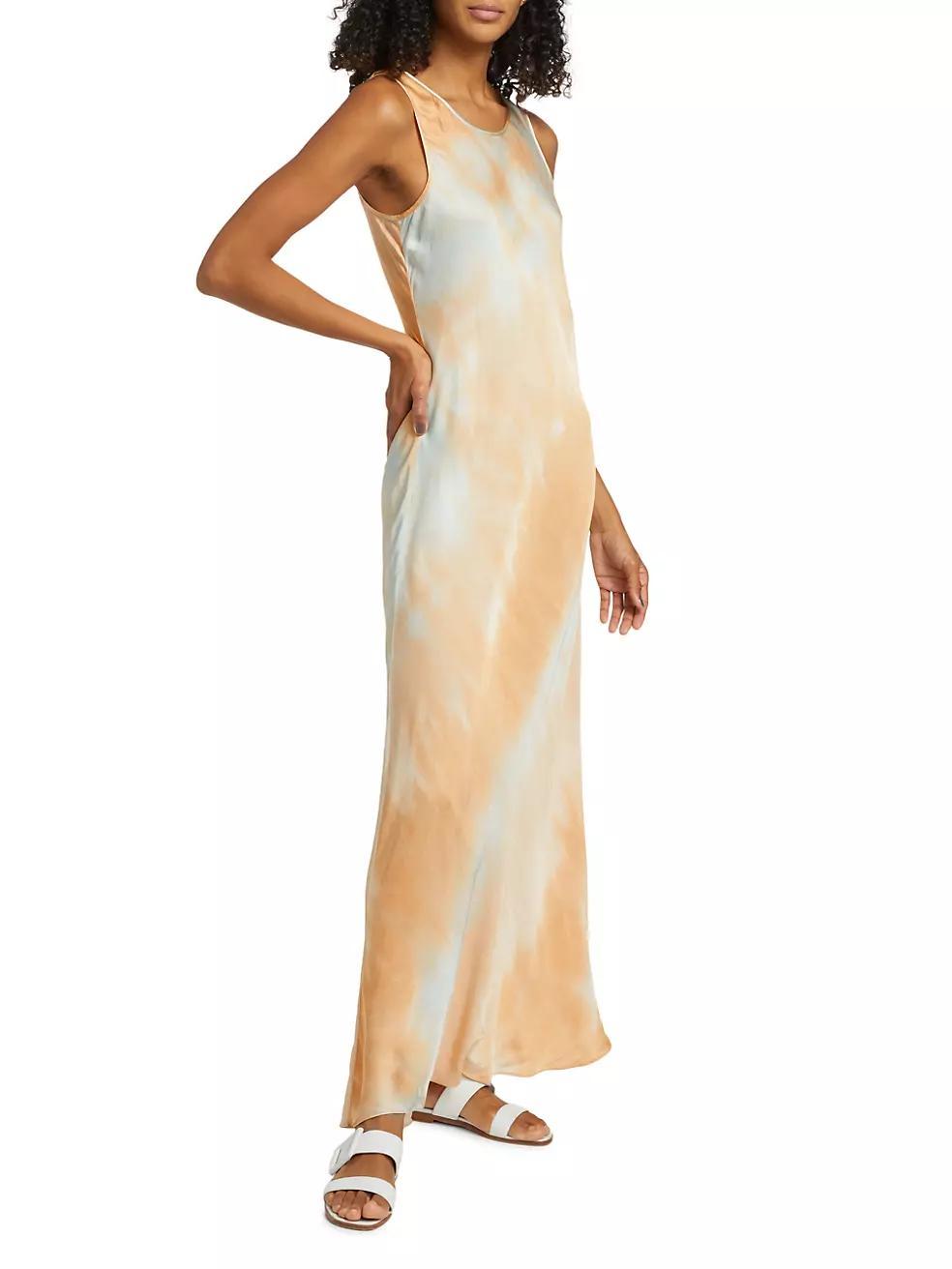 Womens Amana Tie-Dye Maxi Slipdress Product Image