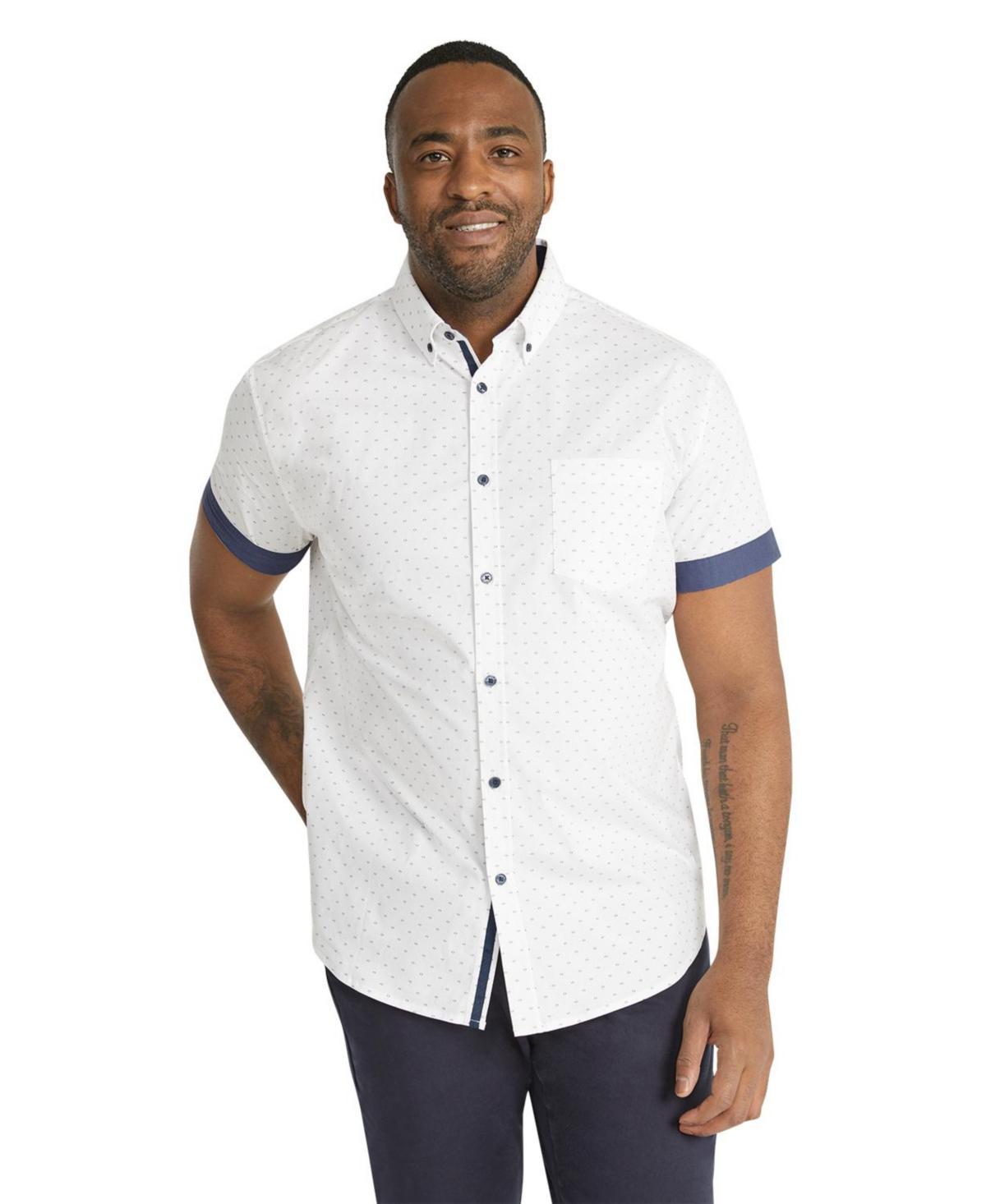 Johnny Bigg Palmer Neat Stretch Short Sleeve Button-Down Shirt Product Image