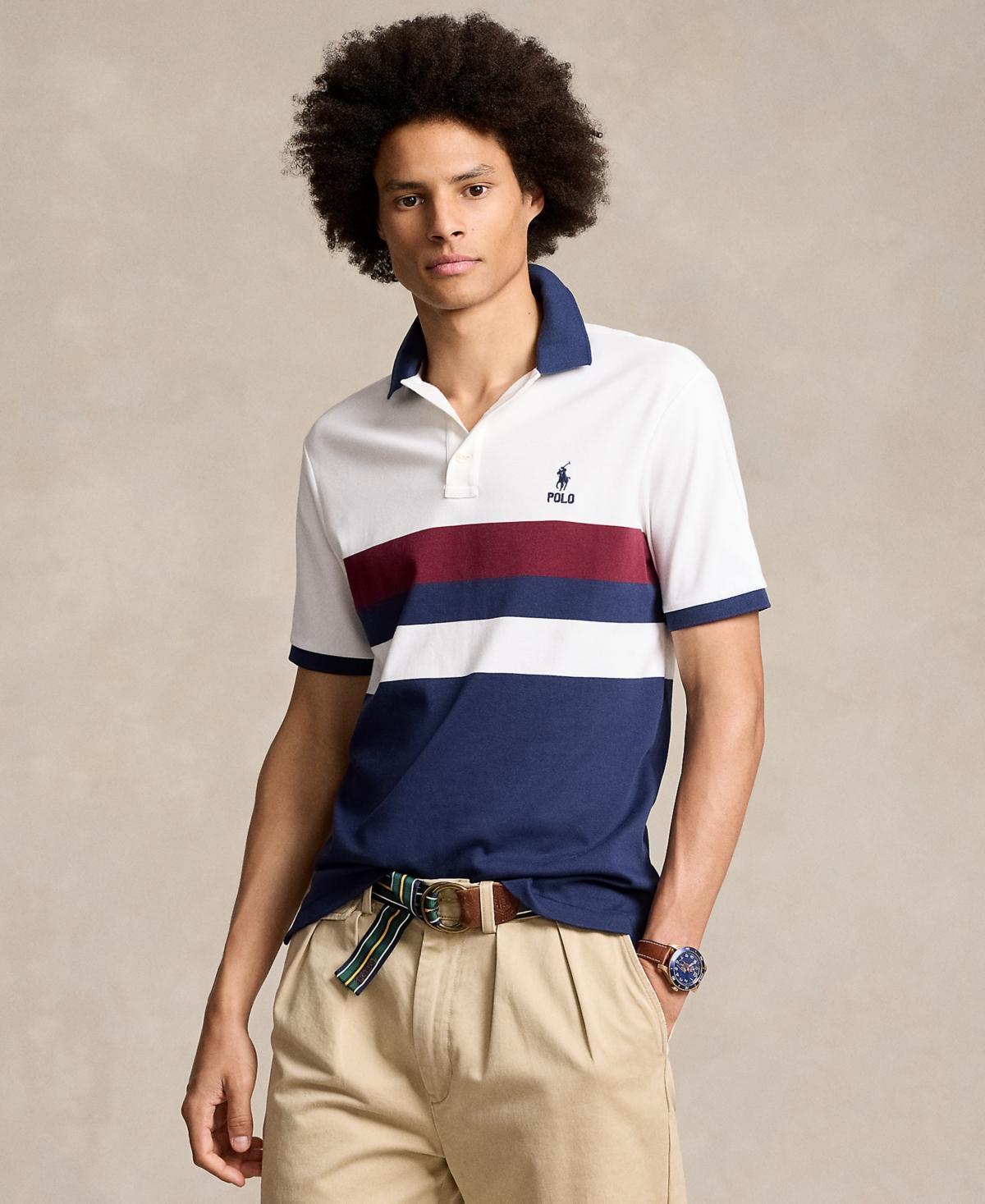 Men's Classic-Fit Soft Cotton Polo Shirt Product Image