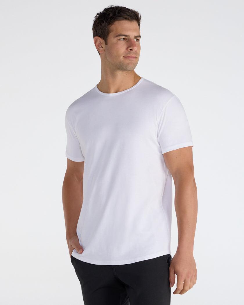 Cotton Short Sleeve Drop-Cut Product Image