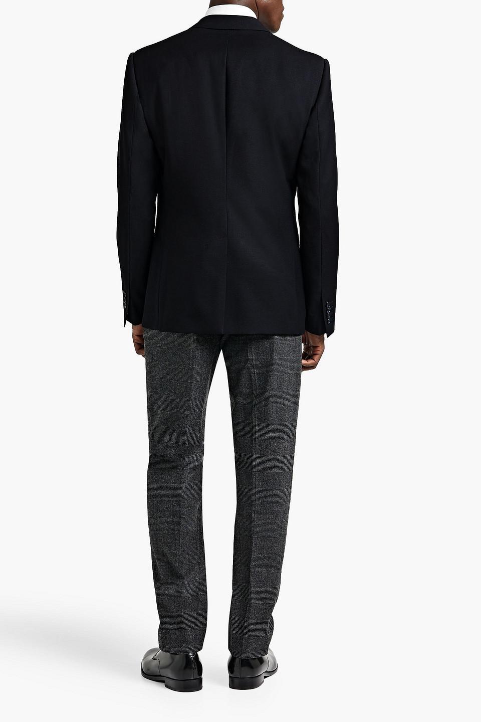 Wool Blazer In Midnight Blue Product Image