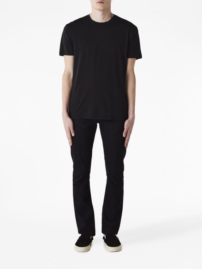 TOM FORD Cotton T Shirt In Black Product Image