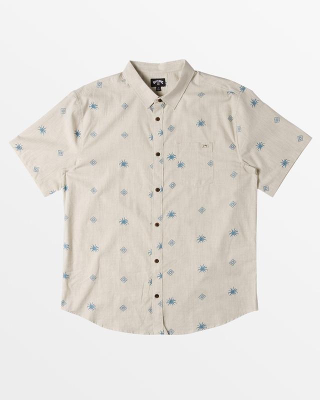 Sundays Mini Short Sleeve Shirt - Cream Male Product Image