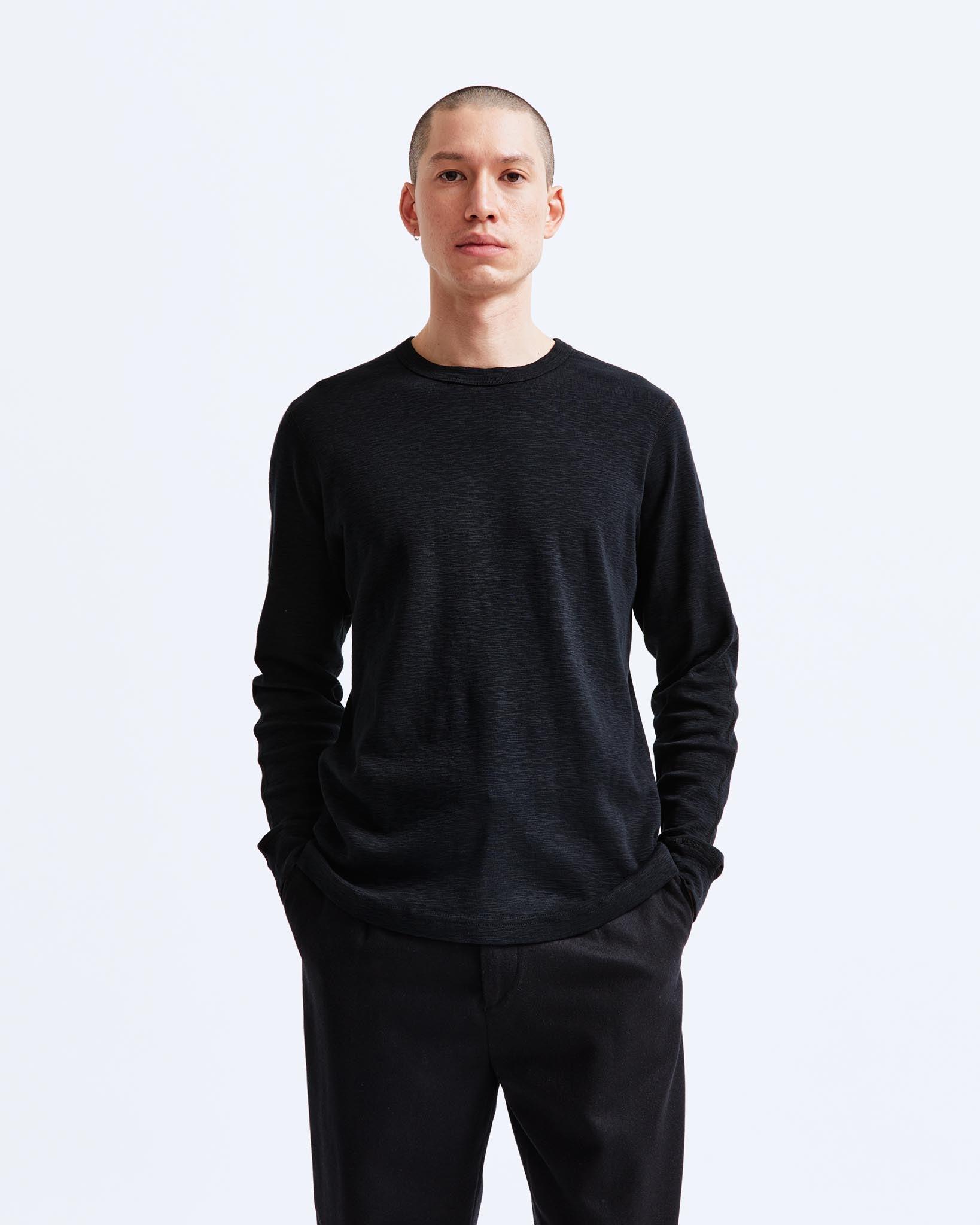 1x1 Slub Long Sleeve Male Product Image