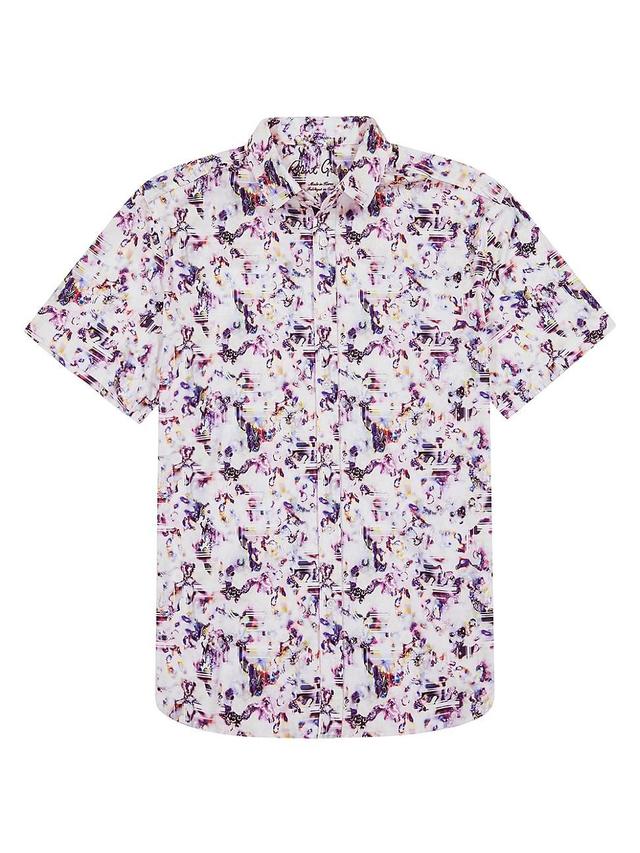 Mens Le Pelosa Paisley Button-Front Shirt Product Image