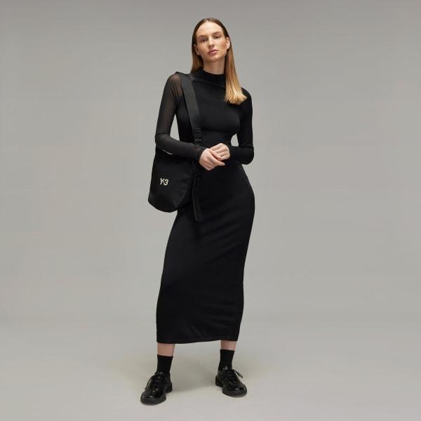 adidas Y-3 Knit Dress Black S Womens product image