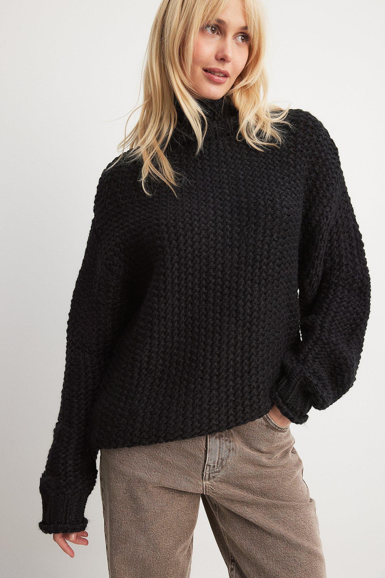 Heavy Knitted Oversized Sweater product image