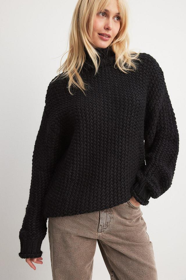 Heavy Knitted Oversized Sweater Product Image